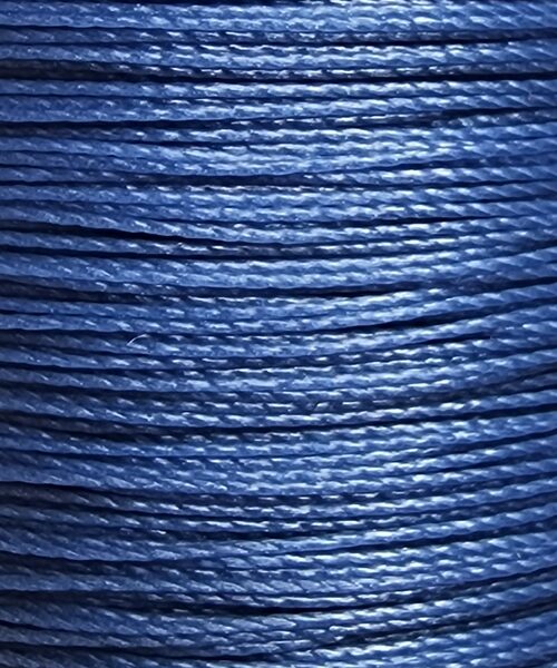 Nanmei plus waxed thread   809 Noble Blue   0.55mm/60M巻