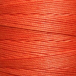 XianGe Twist  0.38mm  ポリエステル撚り糸   ML0053 Blaze Orange (ブレイズオレンジ)