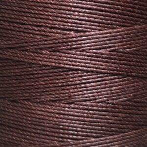 XianGe Twist  0.38mm  ポリエステル撚り糸   ML0015 Dark Brown  (ダークブラウン)