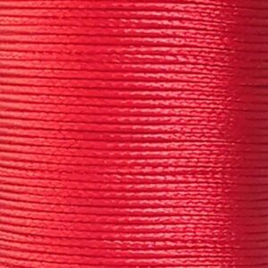 XIANGE  0.45mm  ポリエステル編み組糸   MSB009 Red (レッド)