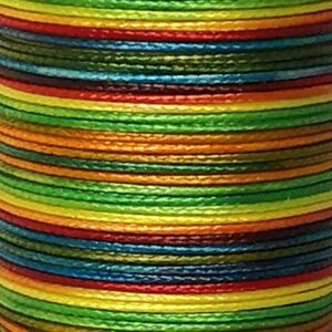 XIANGE  0.45mm  ポリエステル編み組糸   MSB037 Multicolor (マルチカラー)