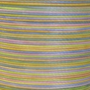 WEIXIN  0.35mm  ポリエステル編み組糸   MSW348 Rainbow (レインボー)