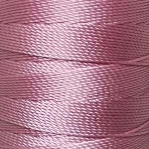 [ミシン対応/Z撚り糸] CRAFT polyester thread  0.40mm /110M巻   104-Rose Pink
