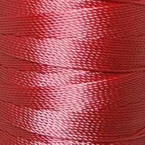 [ミシン対応/Z撚り糸] CRAFT polyester thread  0.40mm /110M巻   105-Bean Red