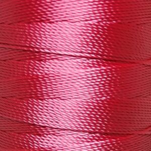 [ミシン対応/Z撚り糸] CRAFT polyester thread  0.40mm /110M巻   106-Peony