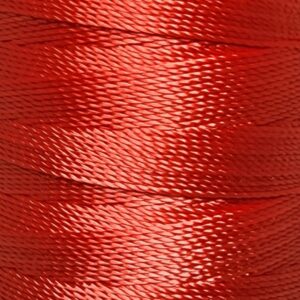 [ミシン対応/Z撚り糸] CRAFT polyester thread  0.40mm /110M巻   107-Cinnabar
