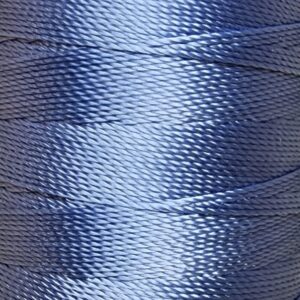 [ミシン対応/Z撚り糸] CRAFT polyester thread  0.40mm /110M巻   303-Grey Blue
