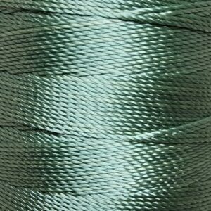 [ミシン対応/Z撚り糸] CRAFT polyester thread  0.40mm /110M巻   403-Lake Green