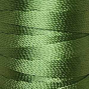[ミシン対応/Z撚り糸] CRAFT polyester thread  0.40mm /110M巻   404-Green