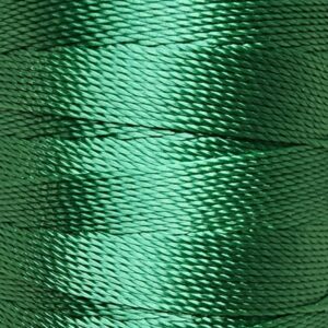 [ミシン対応/Z撚り糸] CRAFT polyester thread  0.40mm /110M巻   407-Spring Green