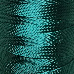 [ミシン対応/Z撚り糸] CRAFT polyester thread  0.40mm /110M巻   410-Dark Green