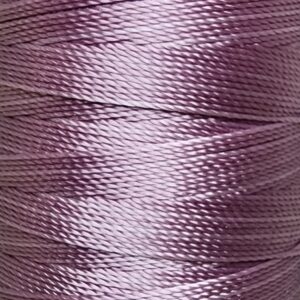 [ミシン対応/Z撚り糸] CRAFT polyester thread  0.40mm /110M巻   501-Wisteria