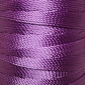 [ミシン対応/Z撚り糸] CRAFT polyester thread  0.40mm /110M巻   503-Violet