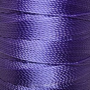 [ミシン対応/Z撚り糸] CRAFT polyester thread  0.40mm /110M巻   505-Bluish Violet