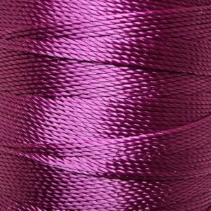 [ミシン対応/Z撚り糸] CRAFT polyester thread  0.40mm /110M巻   508-Noble Purple