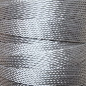 [ミシン対応/Z撚り糸] CRAFT polyester thread  0.40mm /110M巻   603-Reed Ash