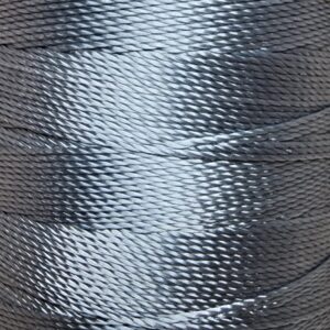 [ミシン対応/Z撚り糸] CRAFT polyester thread  0.40mm /110M巻   605-Crab Blue