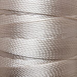 [ミシン対応/Z撚り糸] CRAFT polyester thread  0.40mm /110M巻   805-Beige