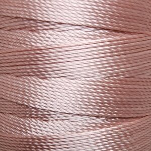 [ミシン対応/Z撚り糸] CRAFT polyester thread  0.40mm /110M巻   806-Pastel Pink