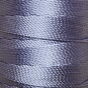 [ミシン対応/Z撚り糸] CRAFT polyester thread  0.40mm /110M巻   810-Purple Blue