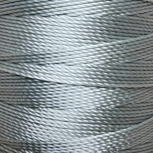 [ミシン対応/Z撚り糸] CRAFT polyester thread  0.40mm /110M巻   813-Sky Cyan