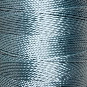 [ミシン対応/Z撚り糸] CRAFT polyester thread  0.40mm /110M巻   816-Cyan