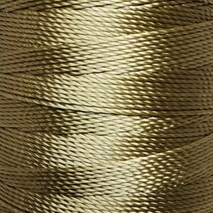 [ミシン対応/Z撚り糸] CRAFT polyester thread  0.40mm /110M巻   818-Palm